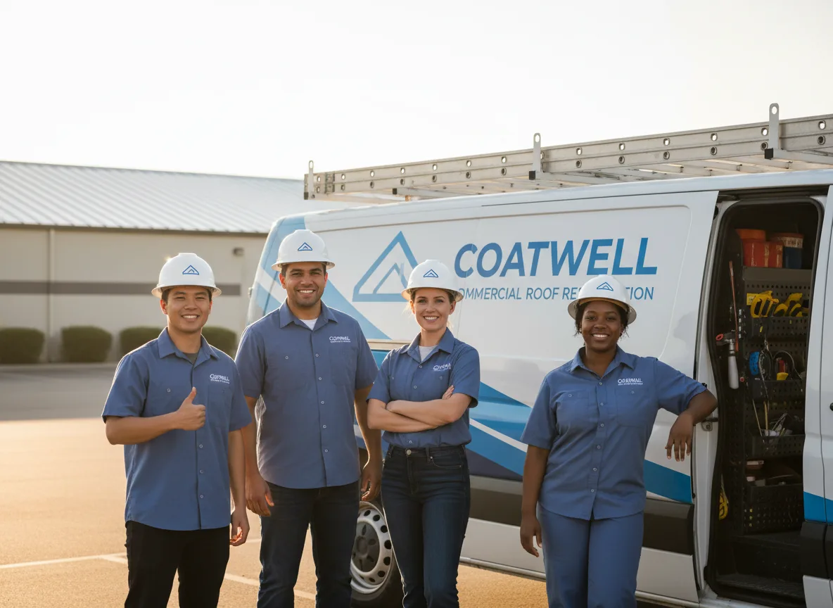 Commercial roof coating company in Sumerduck, VA